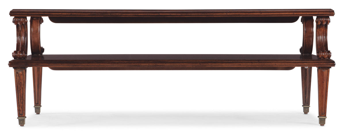 Charleston Rectangle Coffee Table Brown, Dark - Dark Brown by Hooker Furniture - View 5