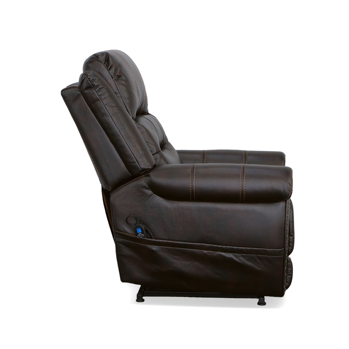 Oscar Power Lift Recliner With Right-Hand Control & Power Headrest - Molasses | Flexsteel