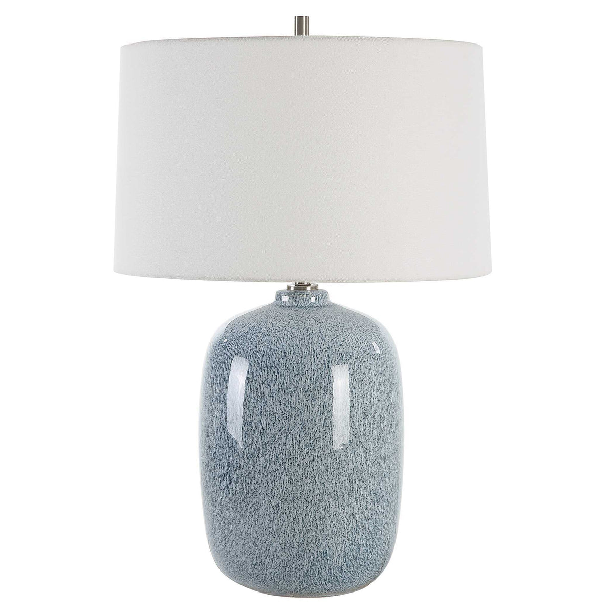 Jubilee Table Lamp Sky Blue - Light Blue by Uttermost - View 4