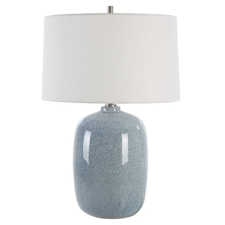 Jubilee Table Lamp Sky Blue - Light Blue by Uttermost - View 4