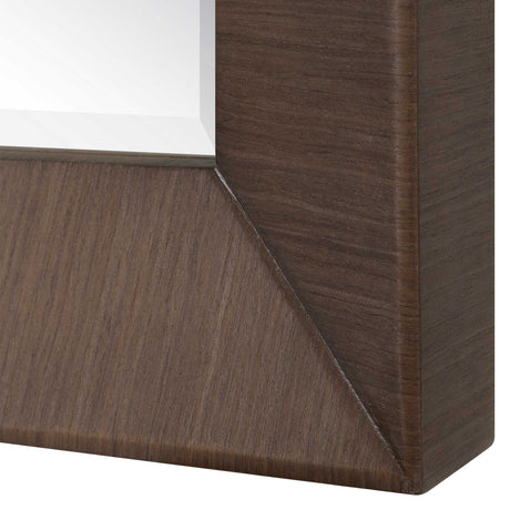 Pearce Tall Walnut Mirror Woodtone - Dark Brown by Uttermost - View 4