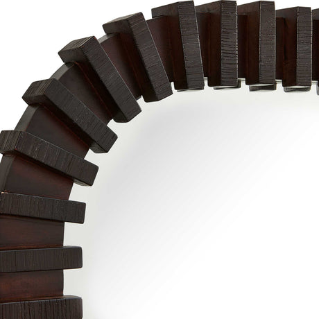 Abram Mirror Espresso Brown - Dark Brown by Uttermost - View 3