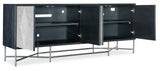 Commerce And Market Fine Lines Credenza - Dark Gray / Beige by Hooker Furniture - View 5
