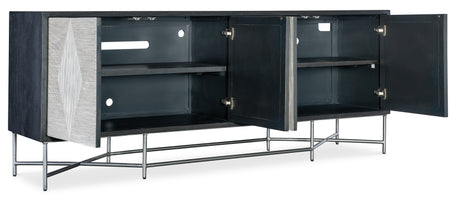 Commerce And Market Fine Lines Credenza - Dark Gray / Beige by Hooker Furniture - View 5