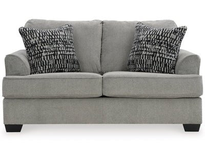 Ashley Ash Deakin Loveseat - Chenille | Home Elegance USA