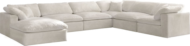 Cozy - Modular Sectional Cloud 7 Piece - Beige - 634Cream - Sec7A - Home Elegance USA - 1