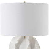 Saylor White Table Lamp by Uttermost - View 5