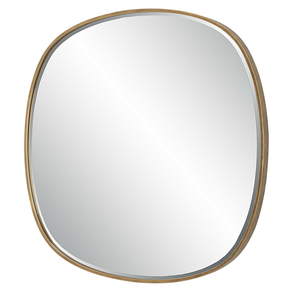 Webster Mirror - Gold by Uttermost - View 4