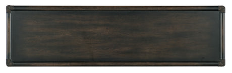 Retreat Pole Rattan Dresser - Black / Dark Brown by Hooker Furniture - View 5