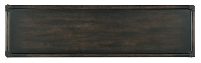 Retreat Pole Rattan Dresser - Black / Dark Brown by Hooker Furniture - View 5
