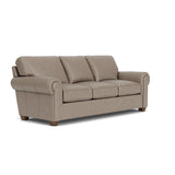 Carson Leather Sofa, Nailhead Trim | Flexsteel