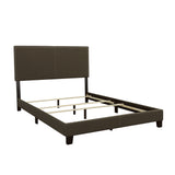 Eastern King Bed - Boyd Upholstered Eastern King Panel Bed Charcoal