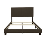 Queen Bed - Boyd Upholstered Queen Panel Bed Charcoal