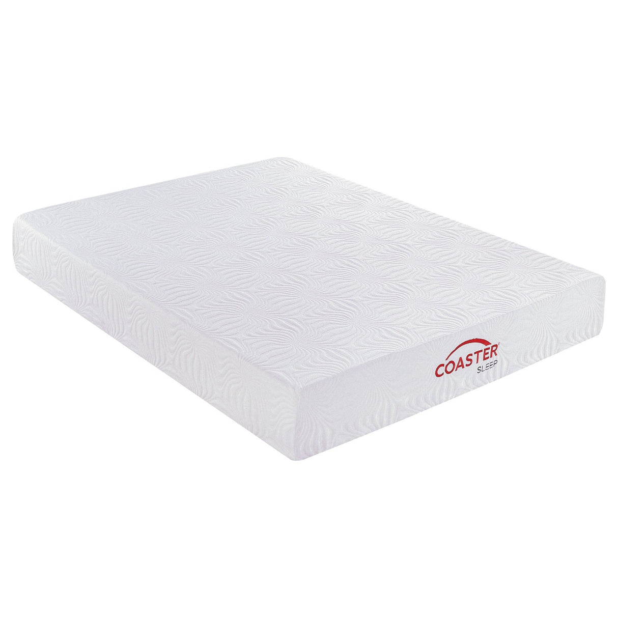 10" Full Memory Foam Mattress - Key Full Memory Foam Mattress White - 350064F - image - 1