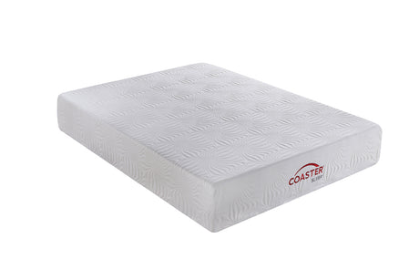 12" Eastern King Memory Foam Mattress - Ian Eastern King Memory Foam Mattress White - 350065KE - image - 1