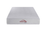 12" Eastern King Memory Foam Mattress - Ian Eastern King Memory Foam Mattress White | Coaster | Home Elegance USA