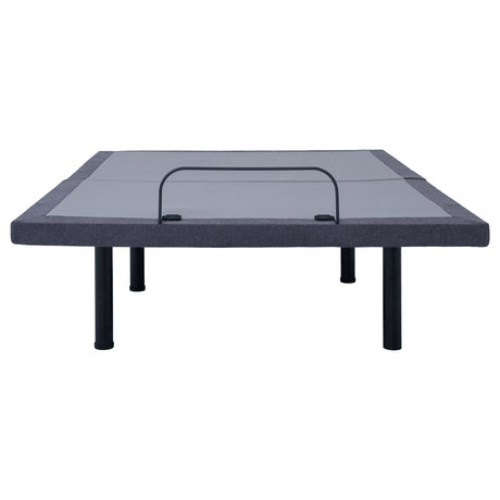 Eastern King Adjustable Bed Base - Clara Eastern King Adjustable Bed Base Grey and Black