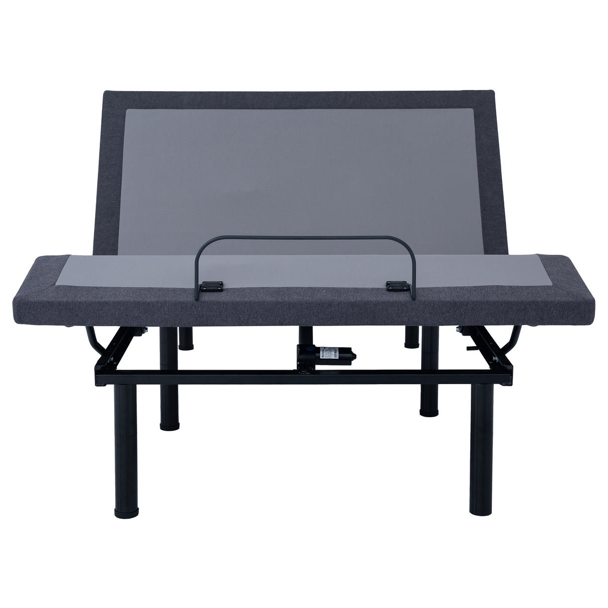 Twin Xl Adjustable Bed - Negan Twin XL Adjustable Bed Base Grey and Black