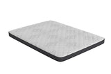 6" Full Tight Top Foam Mattress - Santa Barbara Full Mattress White and Charcoal - 350369F - image - 1