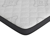 6" Full Tight Top Foam Mattress - Santa Barbara Full Mattress White and Charcoal | Coaster | Home Elegance USA