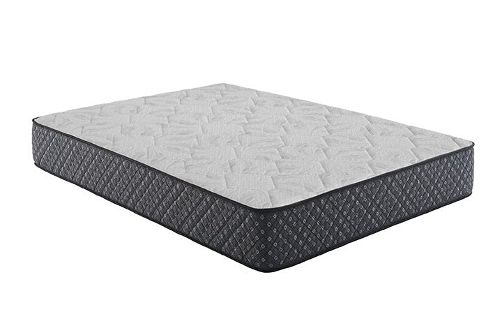 12.25" Full Tight Top Innerspring Mattress - Aspen 12.25" Full Mattress White and Black - 350381F - image - 1