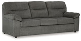 Bindura - Mineral - 3 Pc. - Sofa With Drop Down Table, Loveseat, Rocker Recliner | Ashley | Home Elegance USA