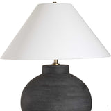 Tramore Table Lamp Rustic Charcoal - Black by Uttermost - View 5