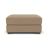 Thornton Leather Cocktail Ottoman | Flexsteel