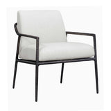Thayer Outdoor Upholstered Lounge Chair - White by Uttermost - View 5