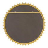 Avelyne Round Mirror - Gold by Uttermost - View 6