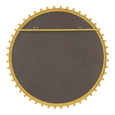 Avelyne Round Mirror - Gold by Uttermost - View 6