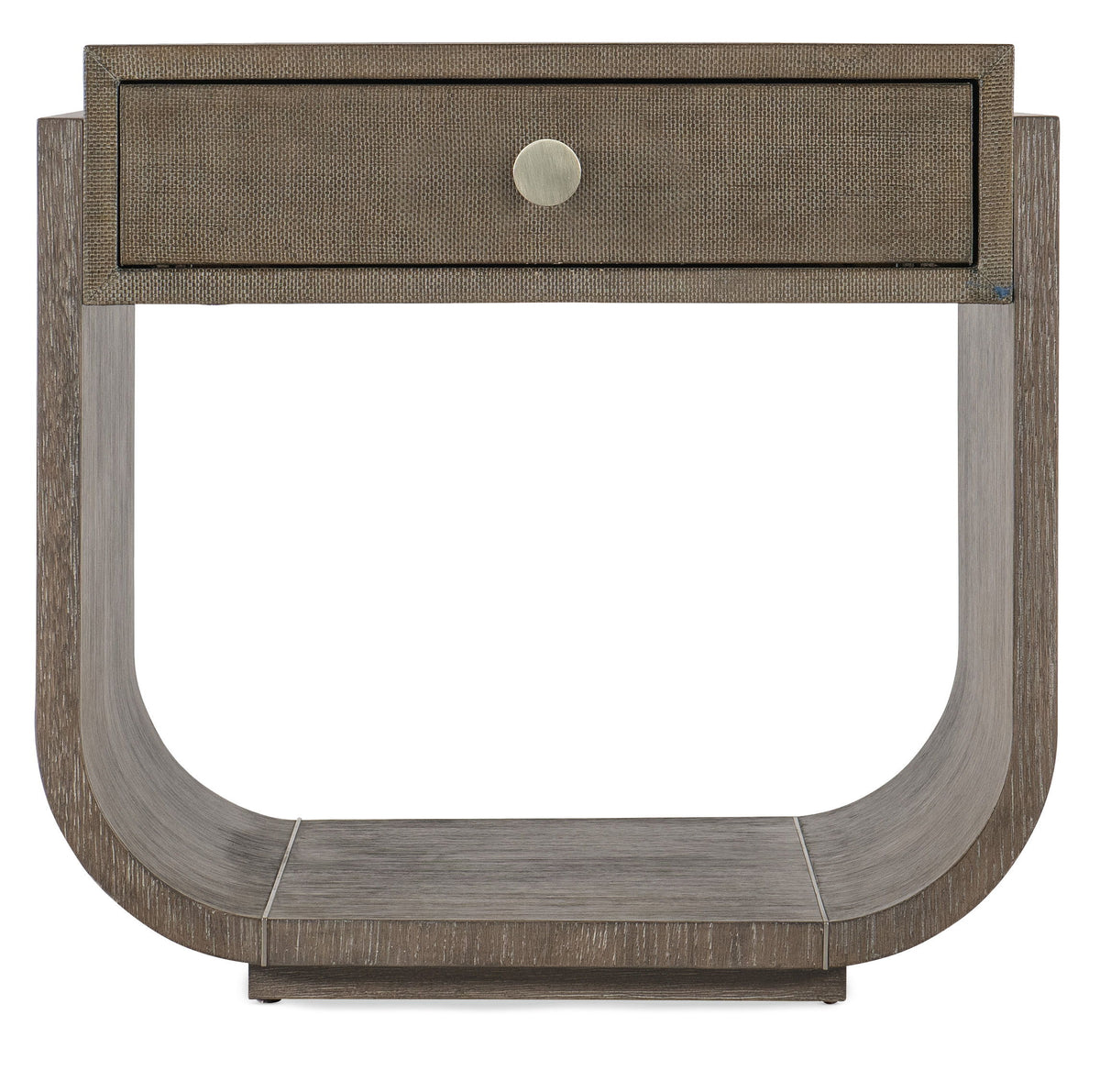 Modern Mood Rectangle End Table - Dark Brown / Dark Gray by Hooker Furniture - View 2