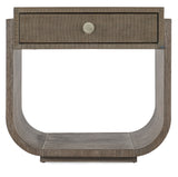 Modern Mood Rectangle End Table - Dark Brown / Dark Gray by Hooker Furniture - View 2