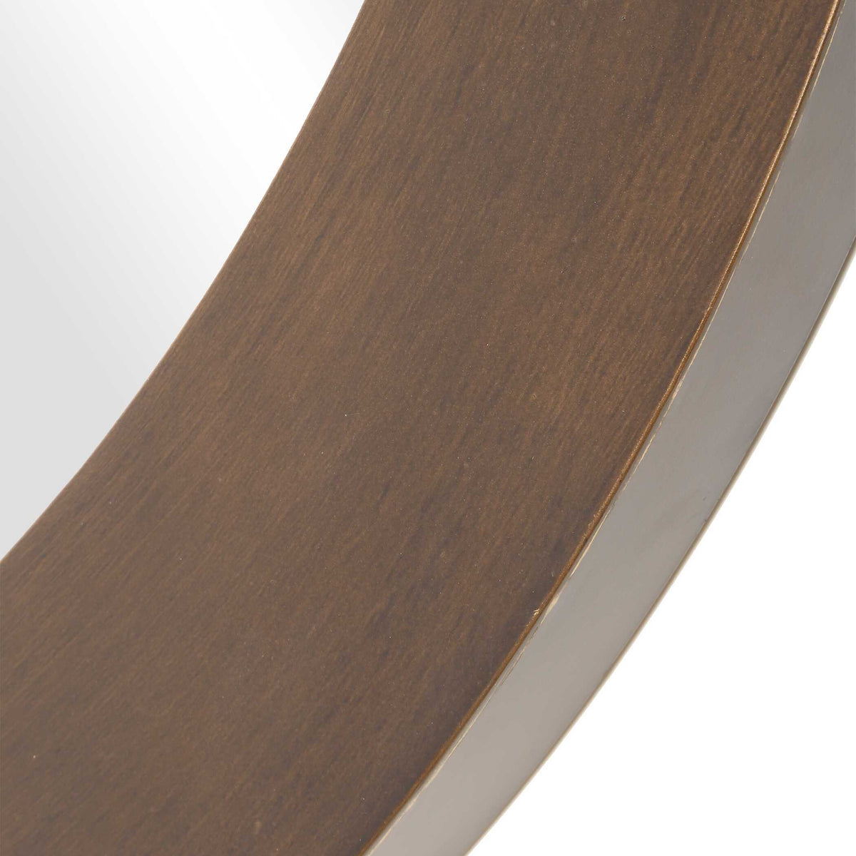 Reverse Round Mirror - Dark Brown by Uttermost - View 4