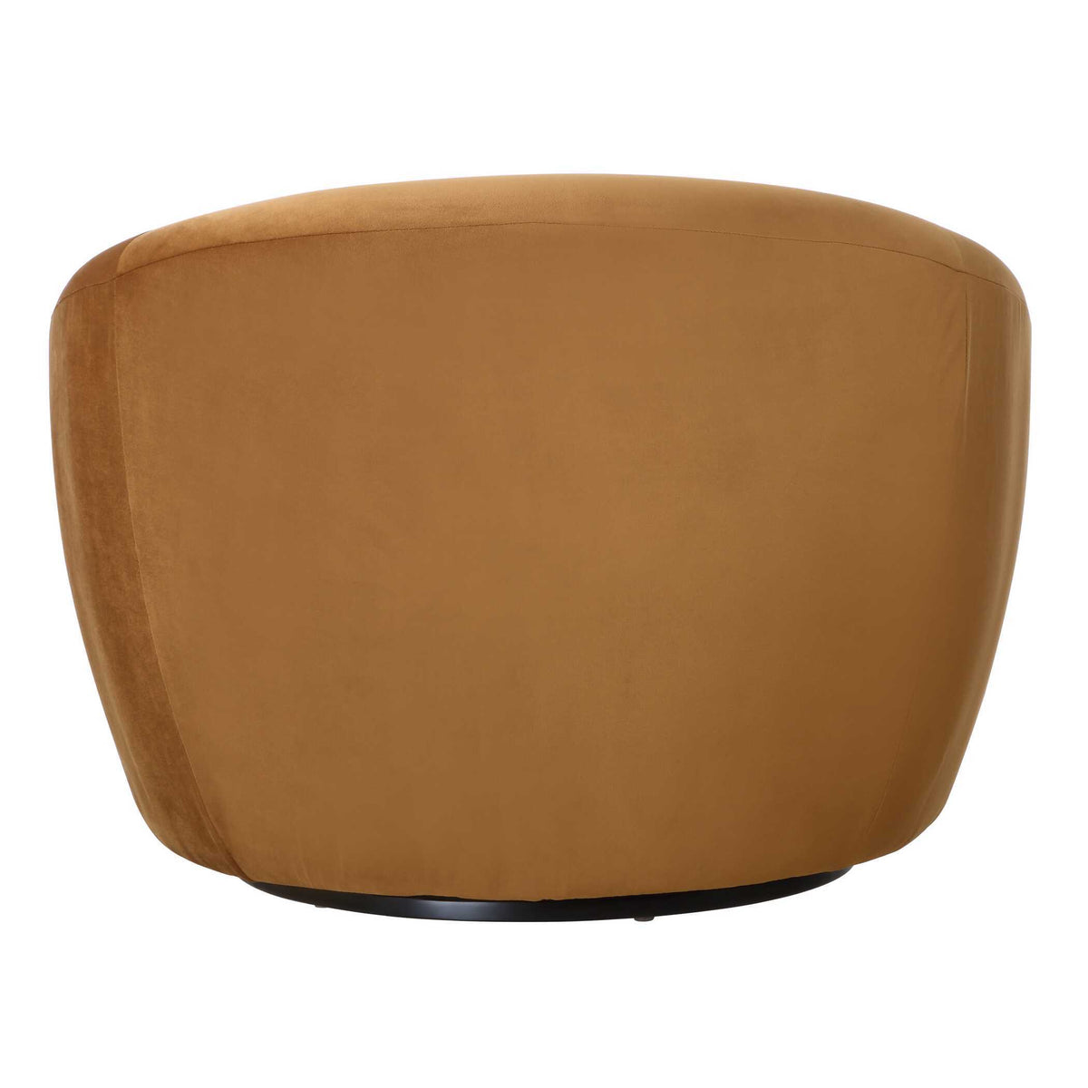 DeSoto Swivel Chair Hazlenut - Orange by Uttermost - View 6