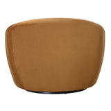 DeSoto Swivel Chair Hazlenut - Orange by Uttermost - View 6