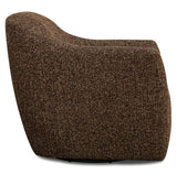 Everett Swivel Chair - Dark Brown by Hooker Furniture - View 3