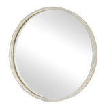 Break The Ice Round Mirror Gold - Silver by Uttermost - View 4
