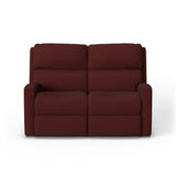Catalina Transitional Fabric Reclining Loveseat | Flexsteel