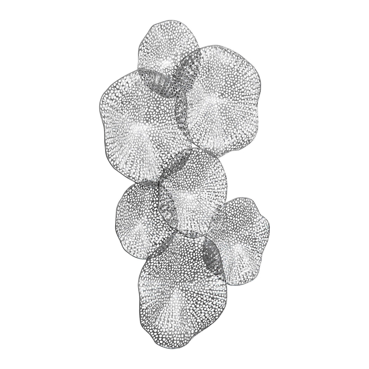 Ripley Pewter Metal Wall Art - Silver by Uttermost - View 3