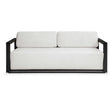 Remsen Outdoor Sofa Black / Oyster - Black / White by Uttermost - View 1