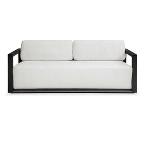 Remsen Outdoor Sofa Black / Oyster - Black / White by Uttermost - View 1
