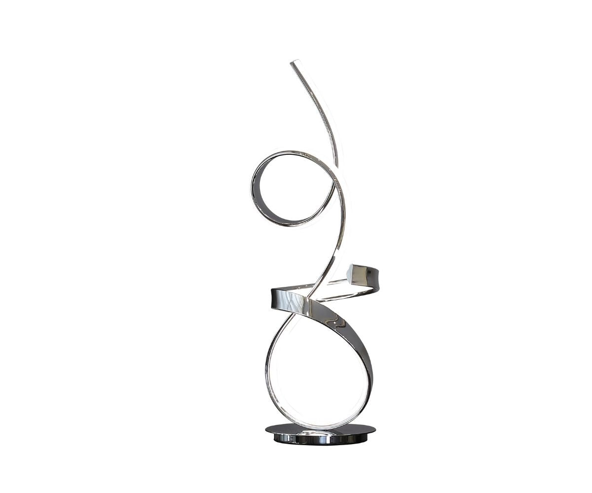 Amsterdam LED with Touch Dimmer Table Lamp // Chrome  | Finesse - Home Elegance USA