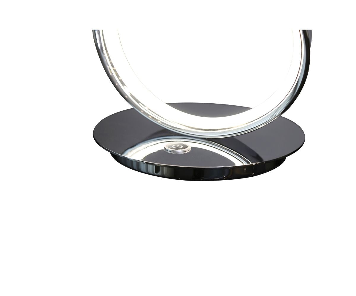 Amsterdam LED with Touch Dimmer Table Lamp // Chrome  | Finesse - Home Elegance USA