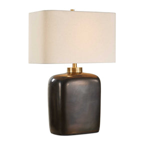 Quentin Table Lamp Dark Bronze - Bronze / White by Uttermost - View 1