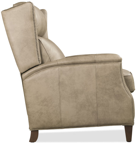 Lansing Power Recliner With Power Headrest - Beige by Hooker Furniture - View 5