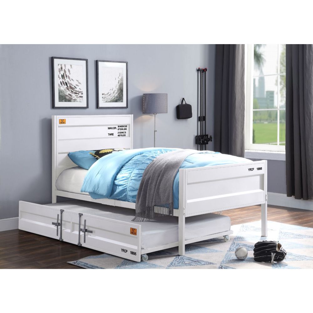 Acme - Cargo Twin Bed 35900T White Finish