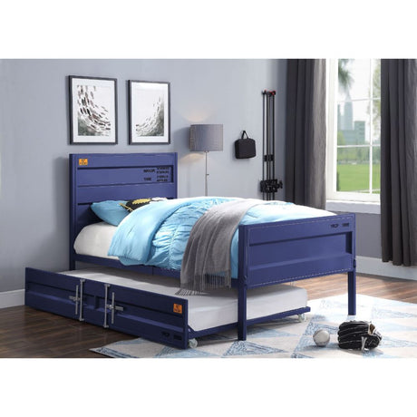 Acme - Cargo Trundle (Twin) 37902 Blue Finish