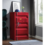 Acme - Cargo Chest 35954 Red Finish