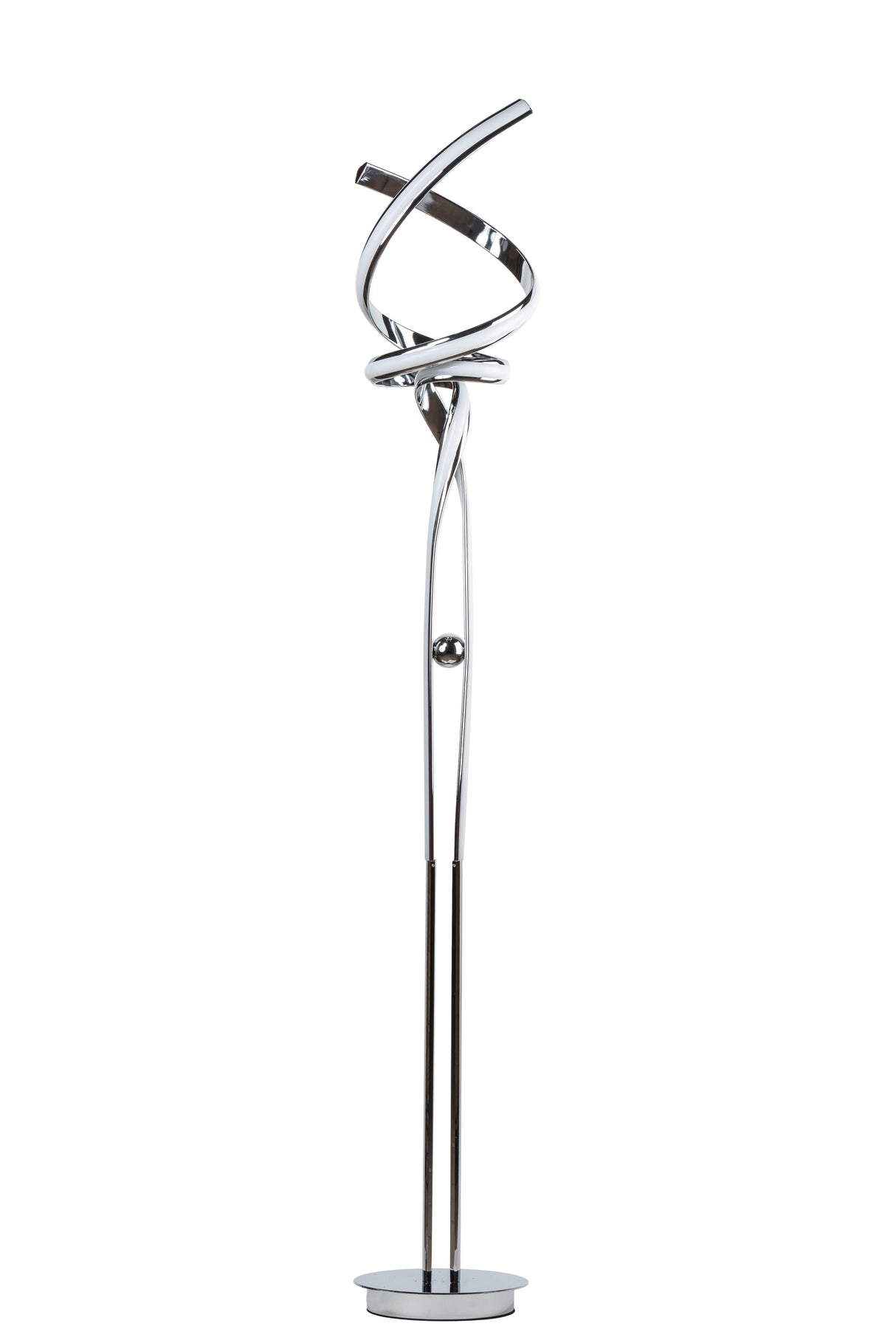Munich LED Chrome 63" Floor Lamp // Dimmable  | Finesse -  Home Elegance USA